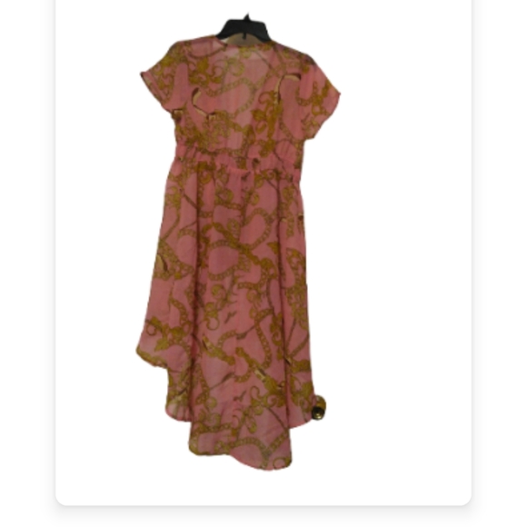 Live 4 Truth Dresses Live 4 Truth Women Dress Medium Pink And Gold